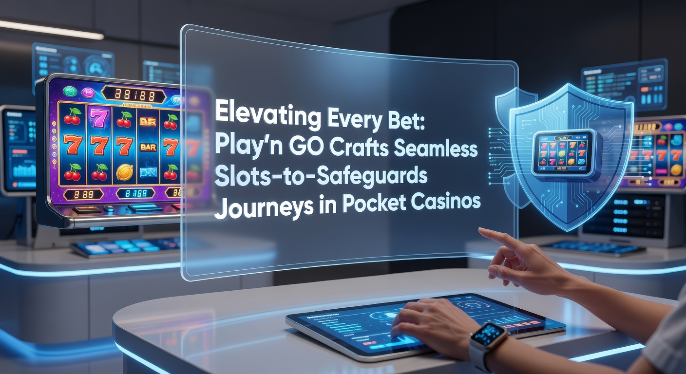 Vibrant Play'n GO mobile slot screen showing cascading reels and safeguard icons in a seamless interface