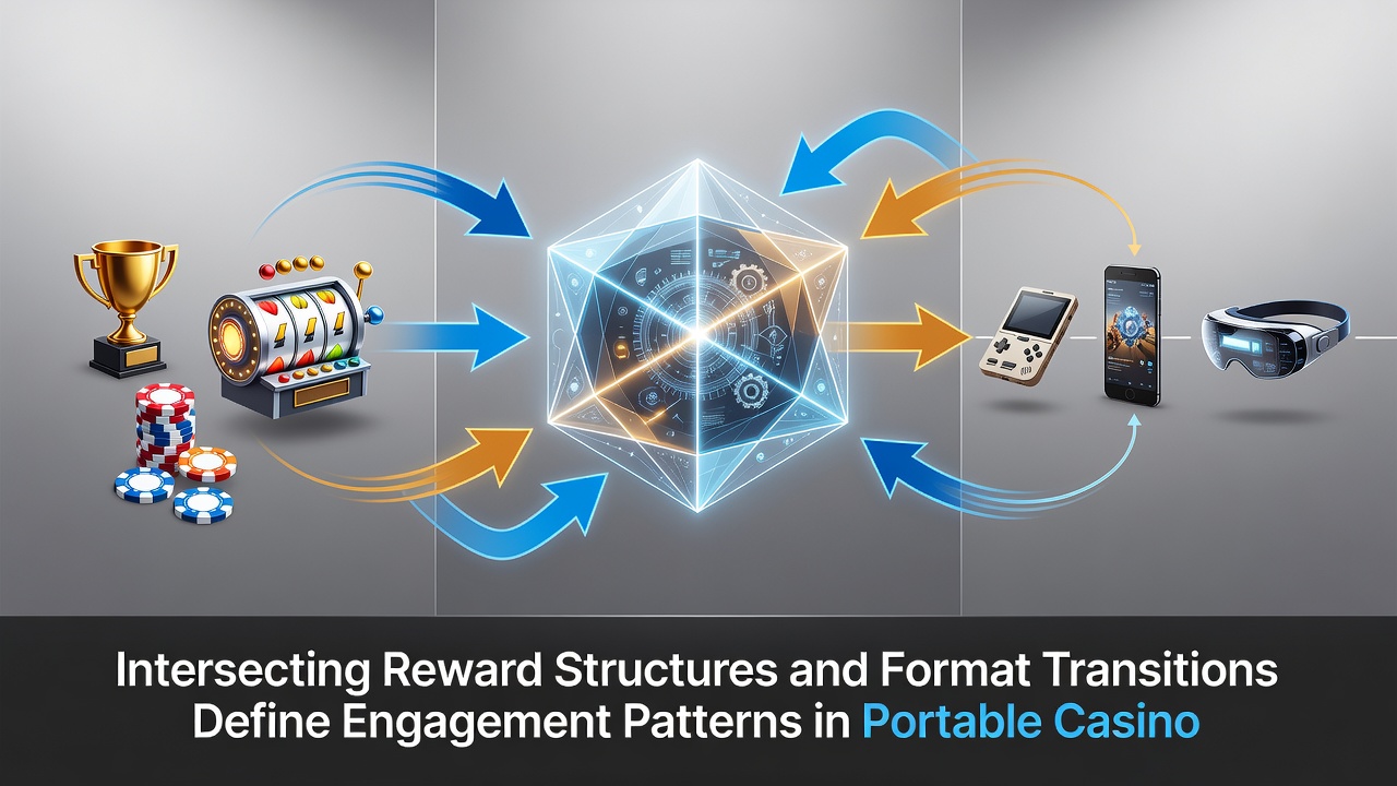 Diagram illustrating reward pathways connecting mobile slots, live tables, and bonus trackers