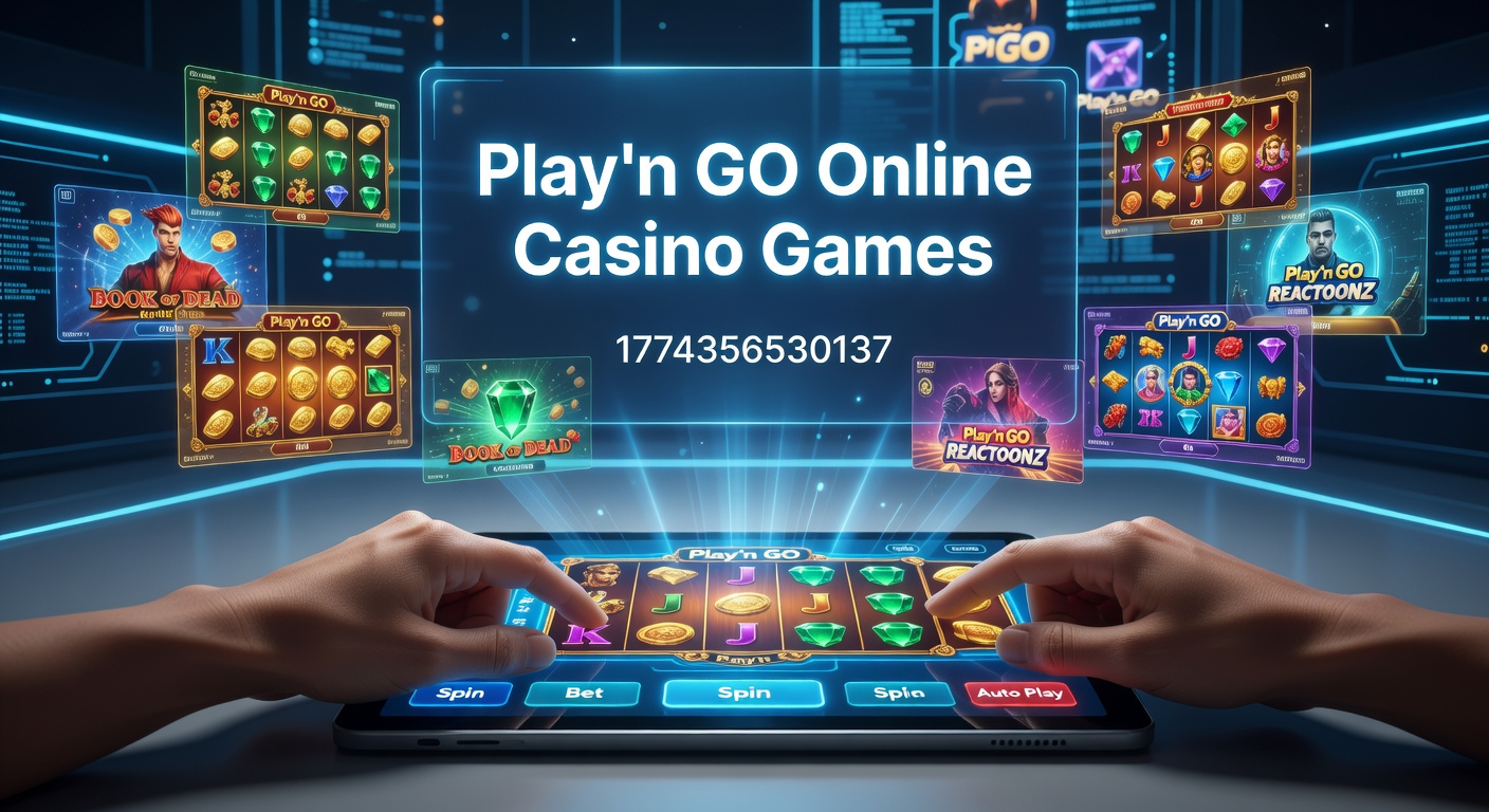 Vibrant showcase of Play'n GO slot reels and thematic graphics in action