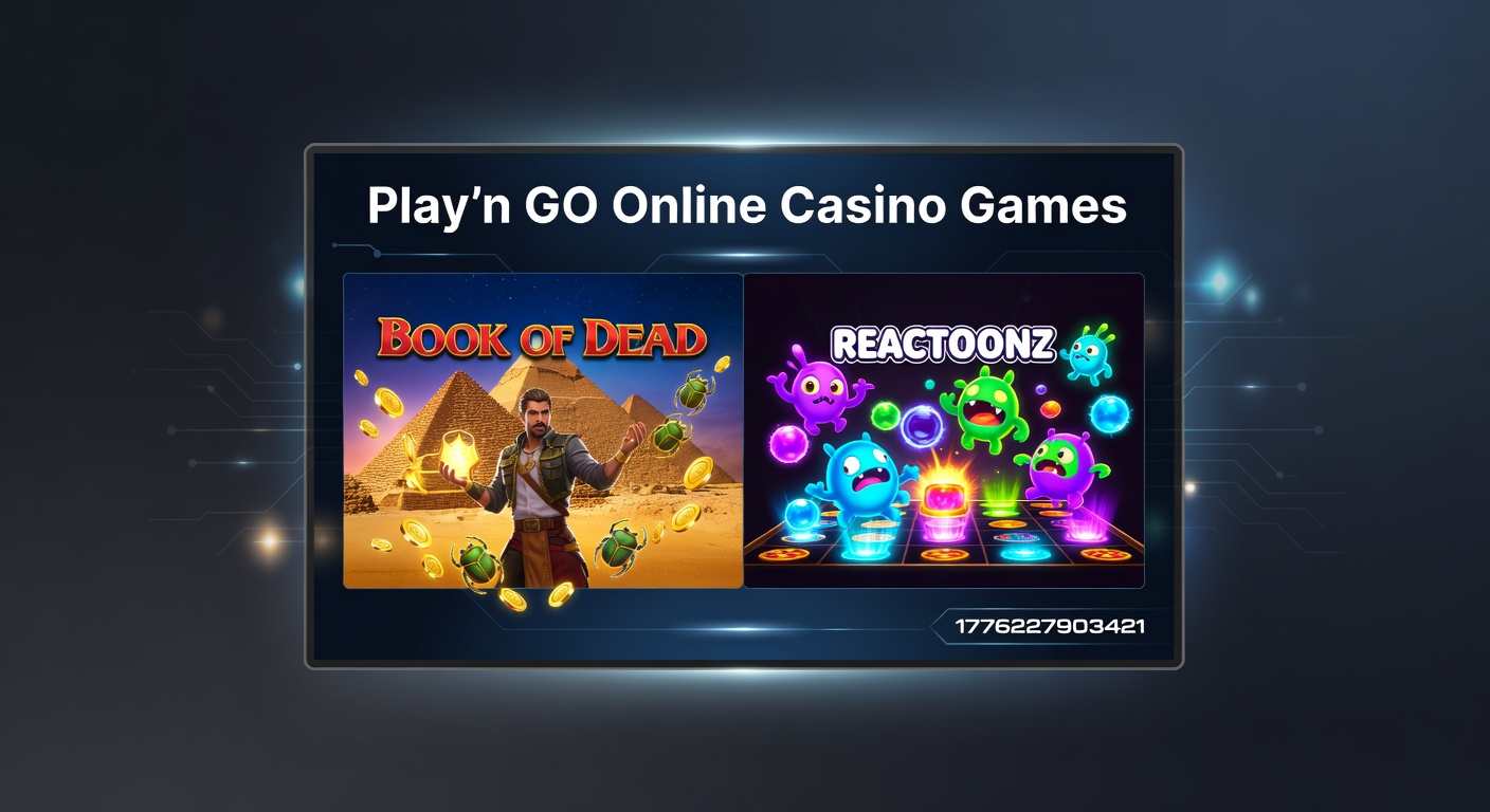 Vibrant Play'n GO slot reels spinning with ancient treasures and cosmic gems, showcasing diverse game themes