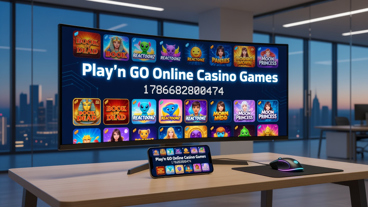 Play'n GO mobile casino gameplay examples across devices