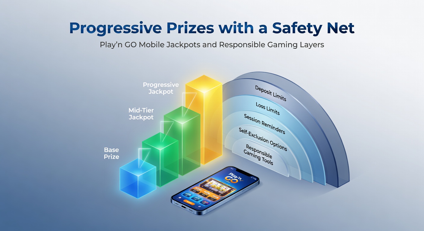 Vibrant mobile slot screen displaying a progressive jackpot counter climbing amid colorful reels and safety icons