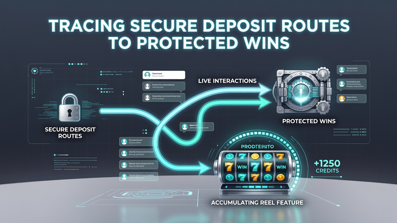 Accumulating reel symbols displayed during a live dealer session with overlaid secure transaction indicators