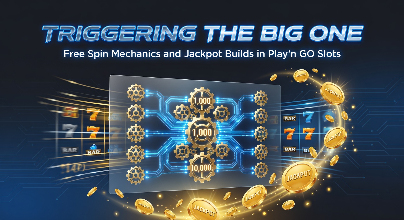 Vibrant Play'n GO slot reels spinning with free spin symbols and rising jackpot meters illuminating the screen